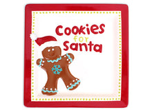 Load image into Gallery viewer, Cookies for Santa Plate
