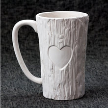Load image into Gallery viewer, Carved Heart Mug
